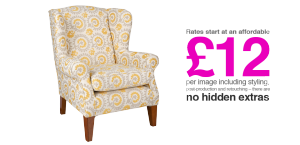 Rates start at an affordable £12 per image including styling, post-production and retouching – there are no hidden extras